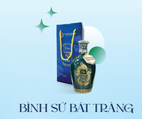 Tây Dương Sâm Tửu bình sứ Bát Tràng
