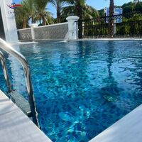 Bàn giao bể bơi gia đình tại Tuần Châu Quảng Ninh