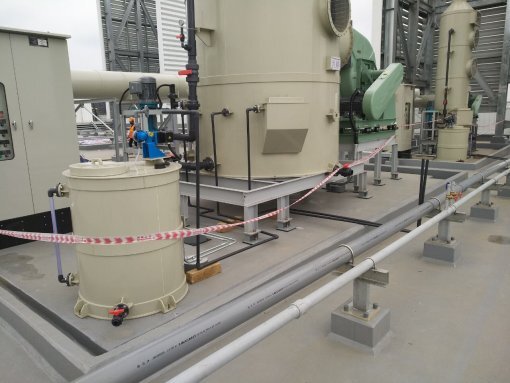 Hệ thống xử lý hơi hóa chất