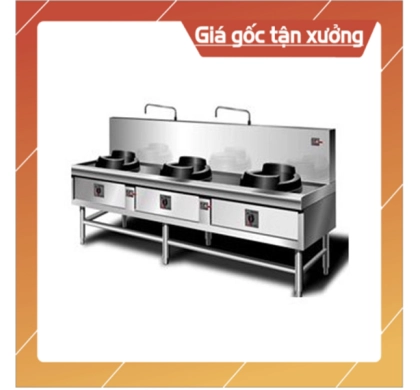 Bếp Á 3 họng kiềng bánh ú