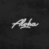 Thiết kế led neon sign Aloha