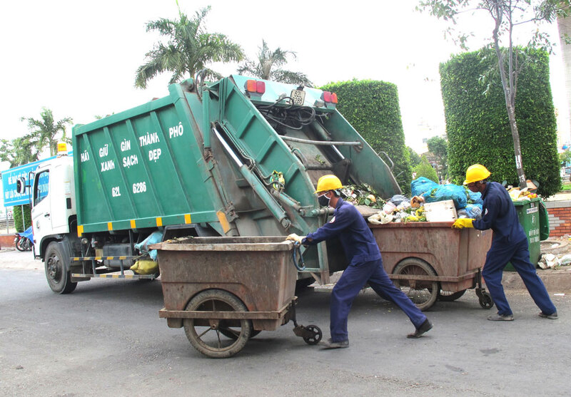 Dịch vụ thu gom rác thải sinh hoạt