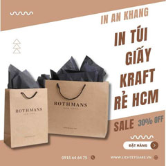 In túi giấy kraft