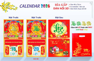 Lịch in theo yêu cầu