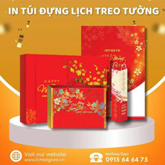 In túi đựng lịch treo tuần