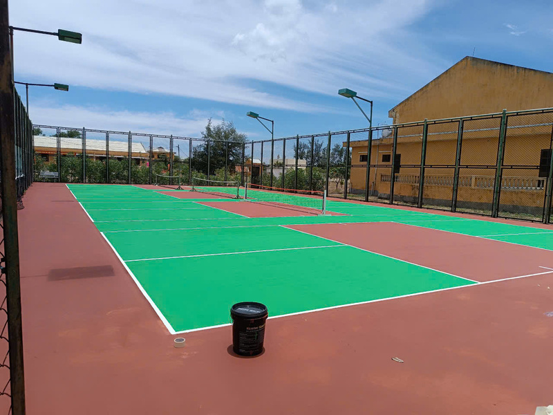 Dịch vụ sơn Epoxy cho sàn sân Pickleball