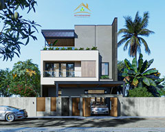 Dự án thi công biệt thự Mr.Biếc