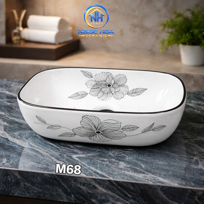 Lavabo rửa mặt 68