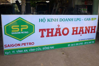 Bảng hiệu bạt giá rẻ tại Biên Hòa