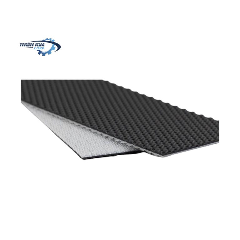 Băng tải PVC caro đen 1.5mm