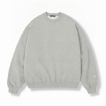 Áo nỉ cổ tròn màu heather cổ điển
