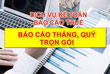 Dịch vụ kế toán báo cáo thuế