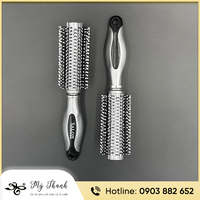 Lược salon tròn bạc