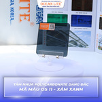 Tấm nhựa Polycarbonate dạng đặc - Mã màu OS 11 - Xám xanh
