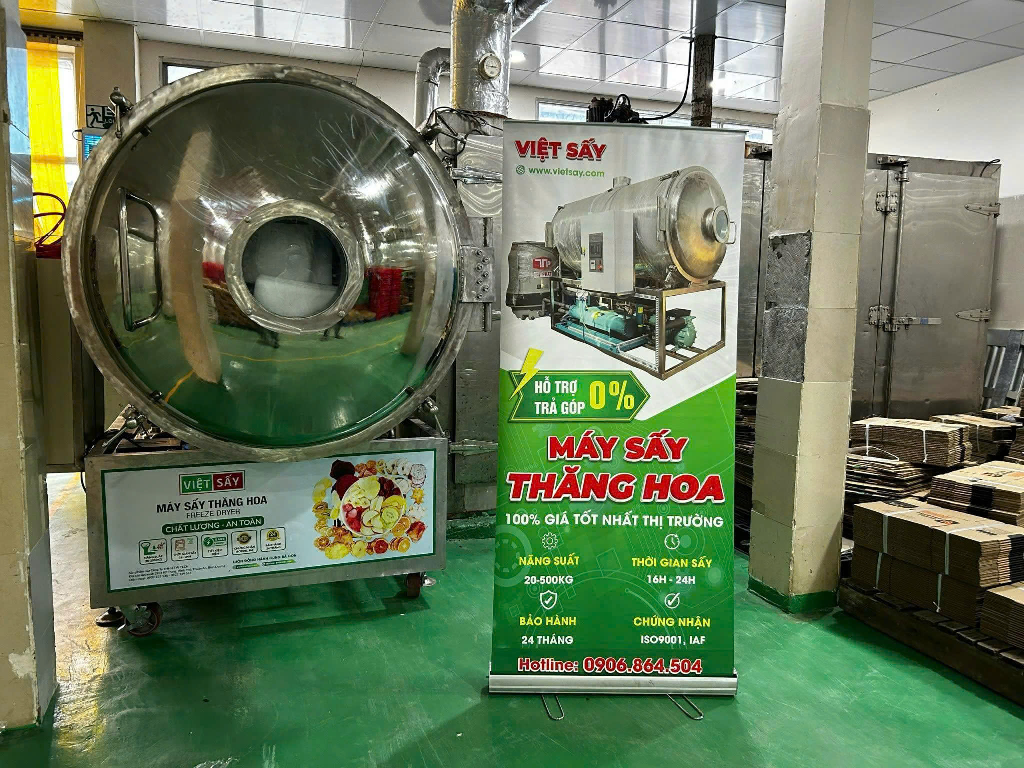 Máy sấy thăng hoa