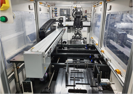 Máy tự động tháo lắp SUS trên Jig- SMT 2022