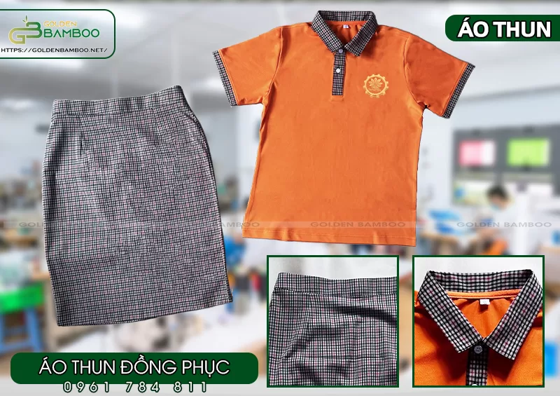 Áo thun đồng phục trường học Quốc Tế