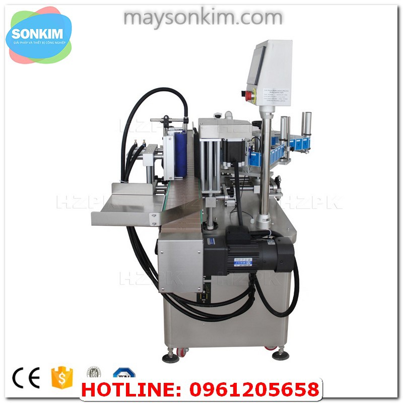 Máy dán nhãn chai tròn tự động SK-LM200