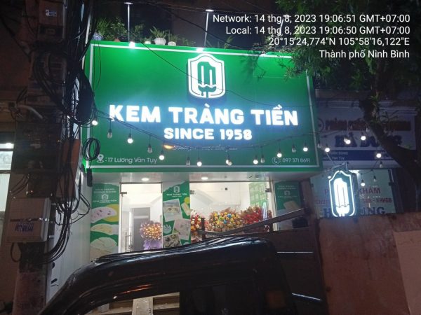 Thiết kế thi công biển quảng cáo đèn Led