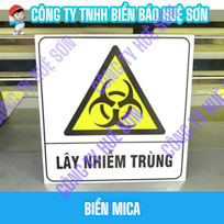 Biển báo lấy nhiễm trùng quản lý phân loại chất thải