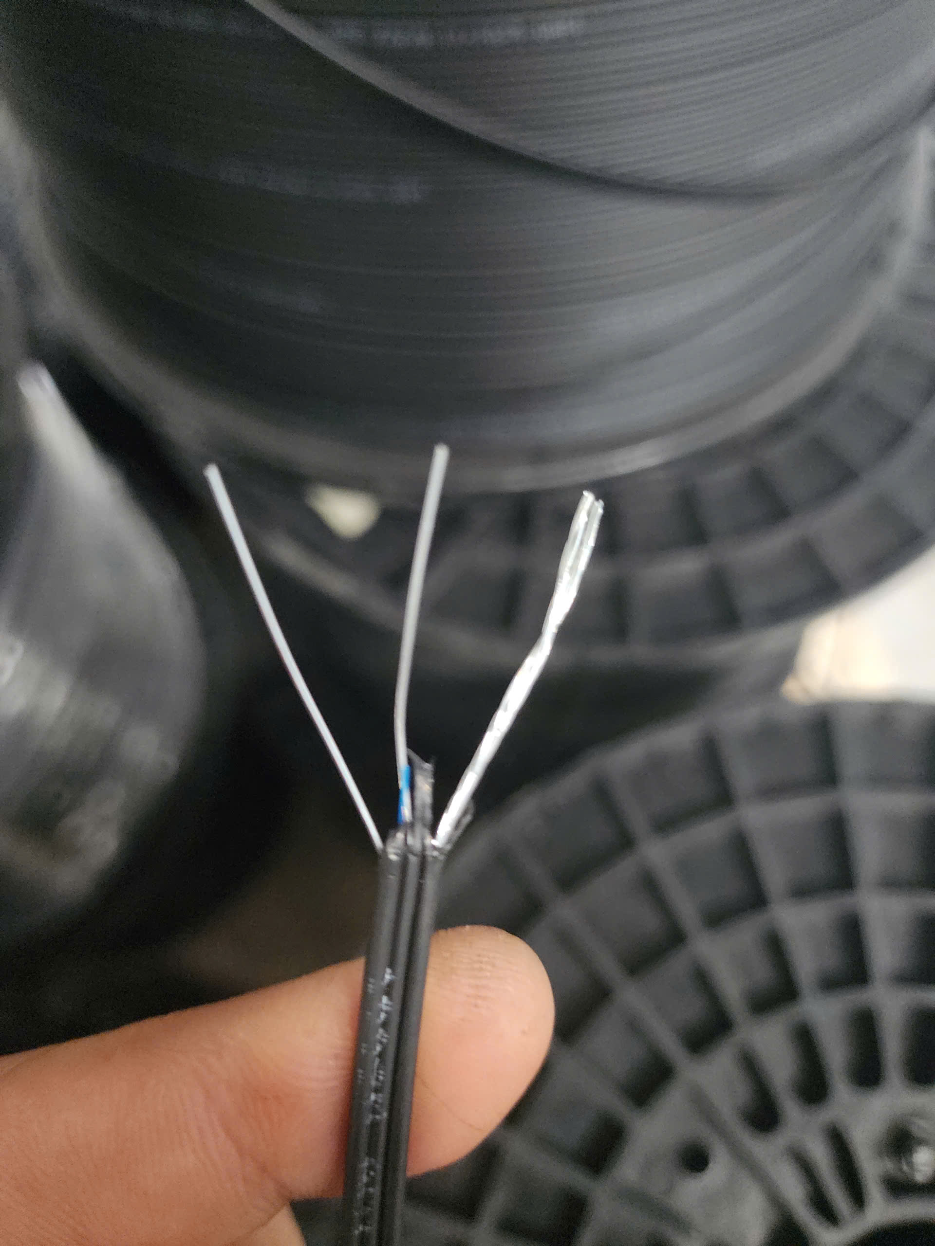 Dây cáp mạng căng giàn