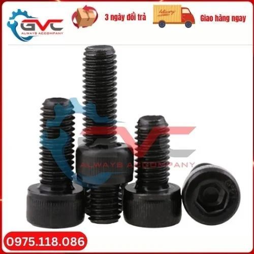 Bulong lục giác chìm đầu trụ cấp bền 12.9