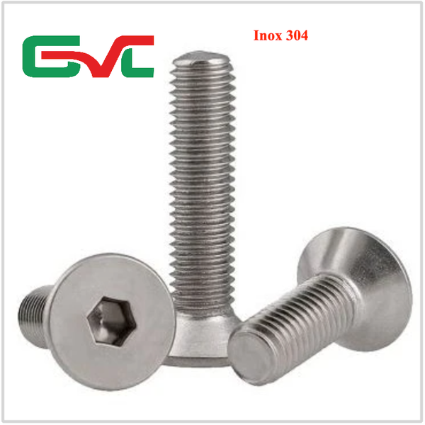 Bulong lục giác đầu bằng inox 12.9