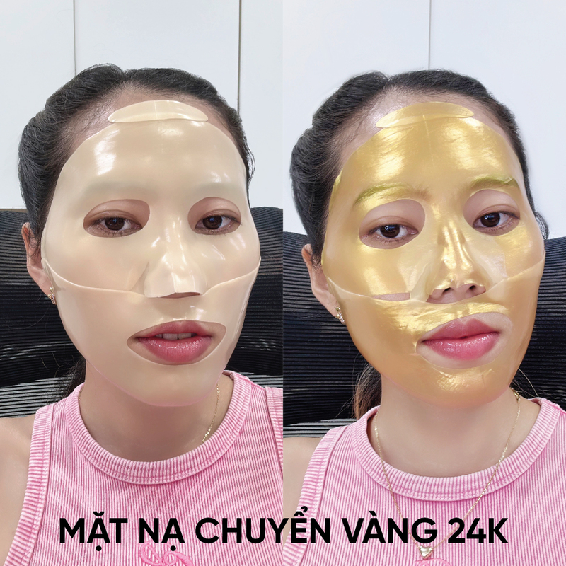 Mặt nạ chuyển vàng 24K