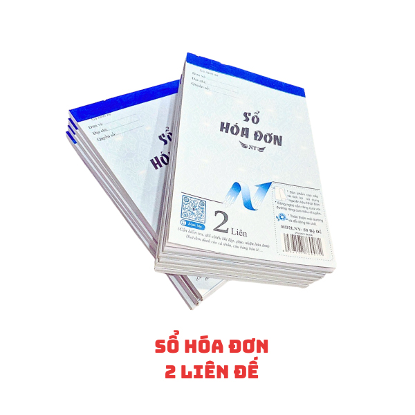 Sổ hóa đơn 2 liên đế