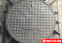 Nắp hố ga vuông khung âm