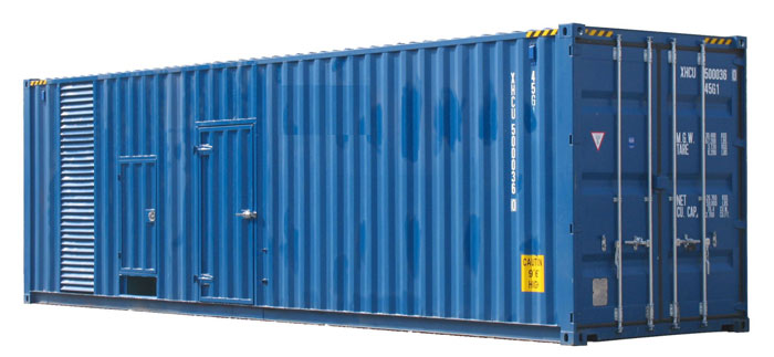 Vỏ chống ồn máy phát điện kiểu container