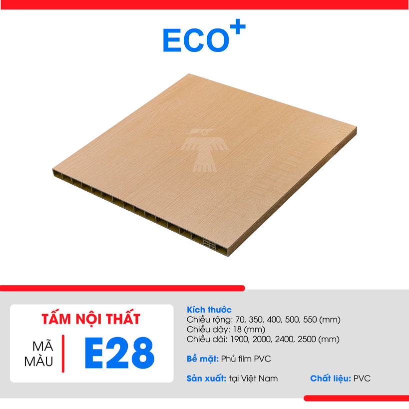Tấm nội thất ECO+ màu E28