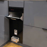 Thùng gạo inox mặt gương