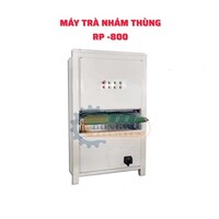 Máy trà nhám thùng 2 trục 800mm