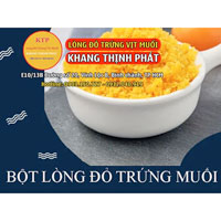 Bột lòng đỏ trứng muối