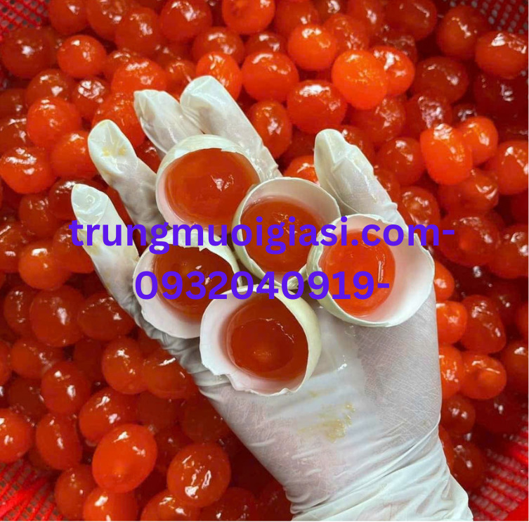 Lỏng đỏ trứng muối