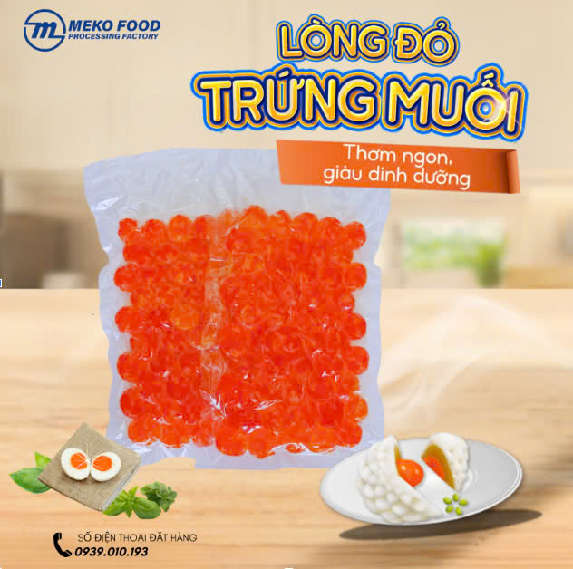 Lòng đỏ trứng muối