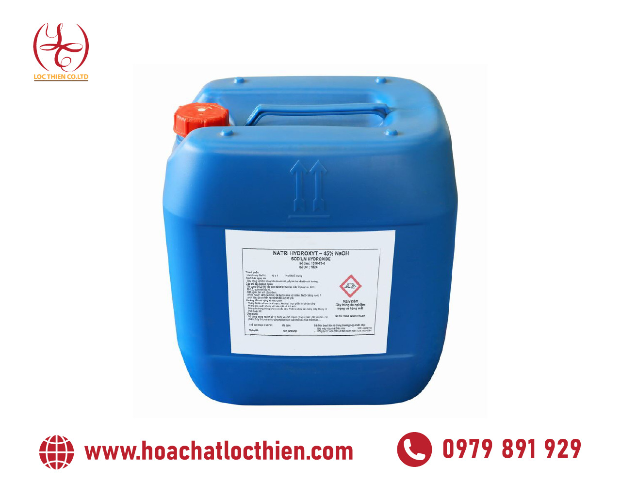 Sodium Hydroxide - NaOH 45 (Xút 45)