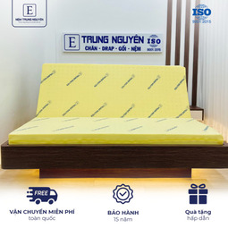 Nệm cao su non Trung Nguyên gấp 3 1m6 x 2m