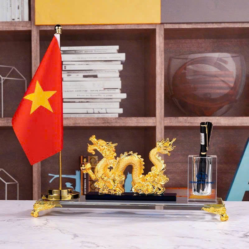 Biểu trưng để bàn pha lê