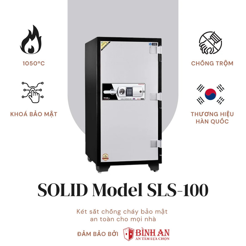 Két sắt Solid SLS-100 (210kg)