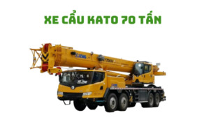 Cho thuê xe cẩu Kato 70 tấn