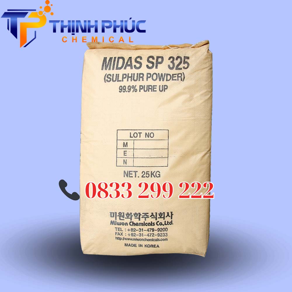 Lưu huỳnh bột Midas Hàn Quốc