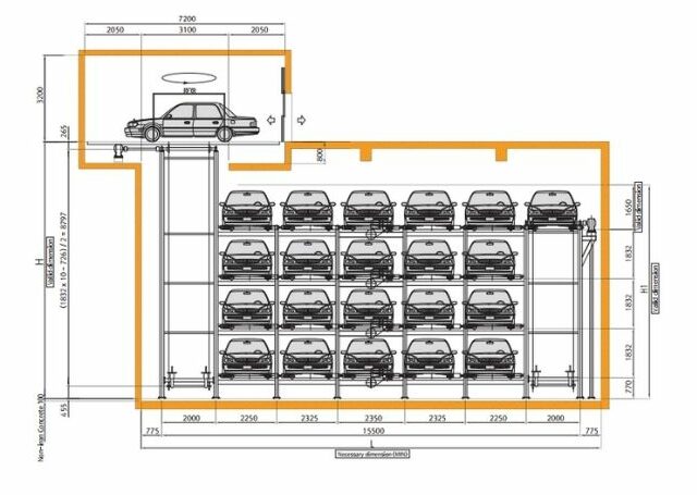 Hệ thống đỗ xe tự động AJ