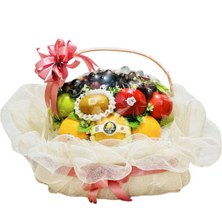 Giỏ hoa quả nho đen