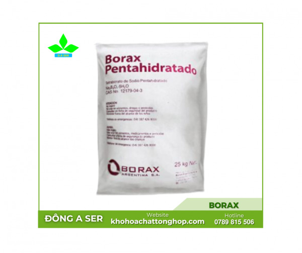 Borax (Na2B4O7)