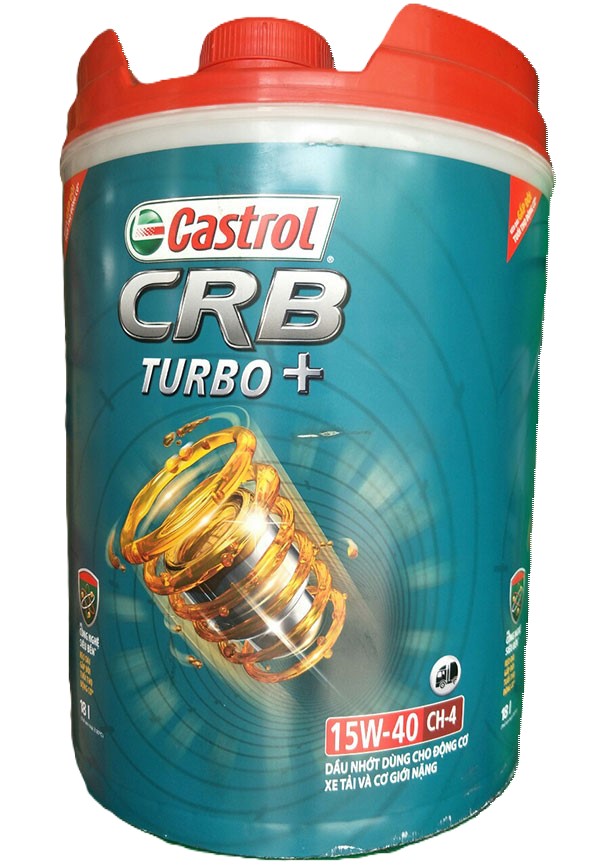 Dầu động cơ Castrol CRB Turbo 15W40 CH-4