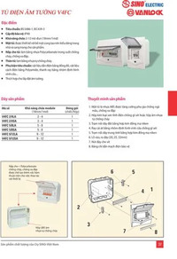 Tủ điện âm tường V4FC