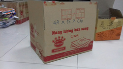 Thùng carton 3 lớp cũ kích thước lớn