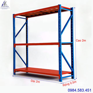 Kệ trung tải 3 tầng
